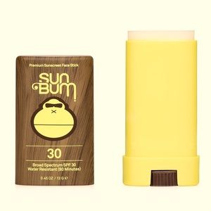 SunBum Sunscreen Face Stick SPF 30 OR BabyBum Face Stick SPF 50! NEW! Reef Safe!